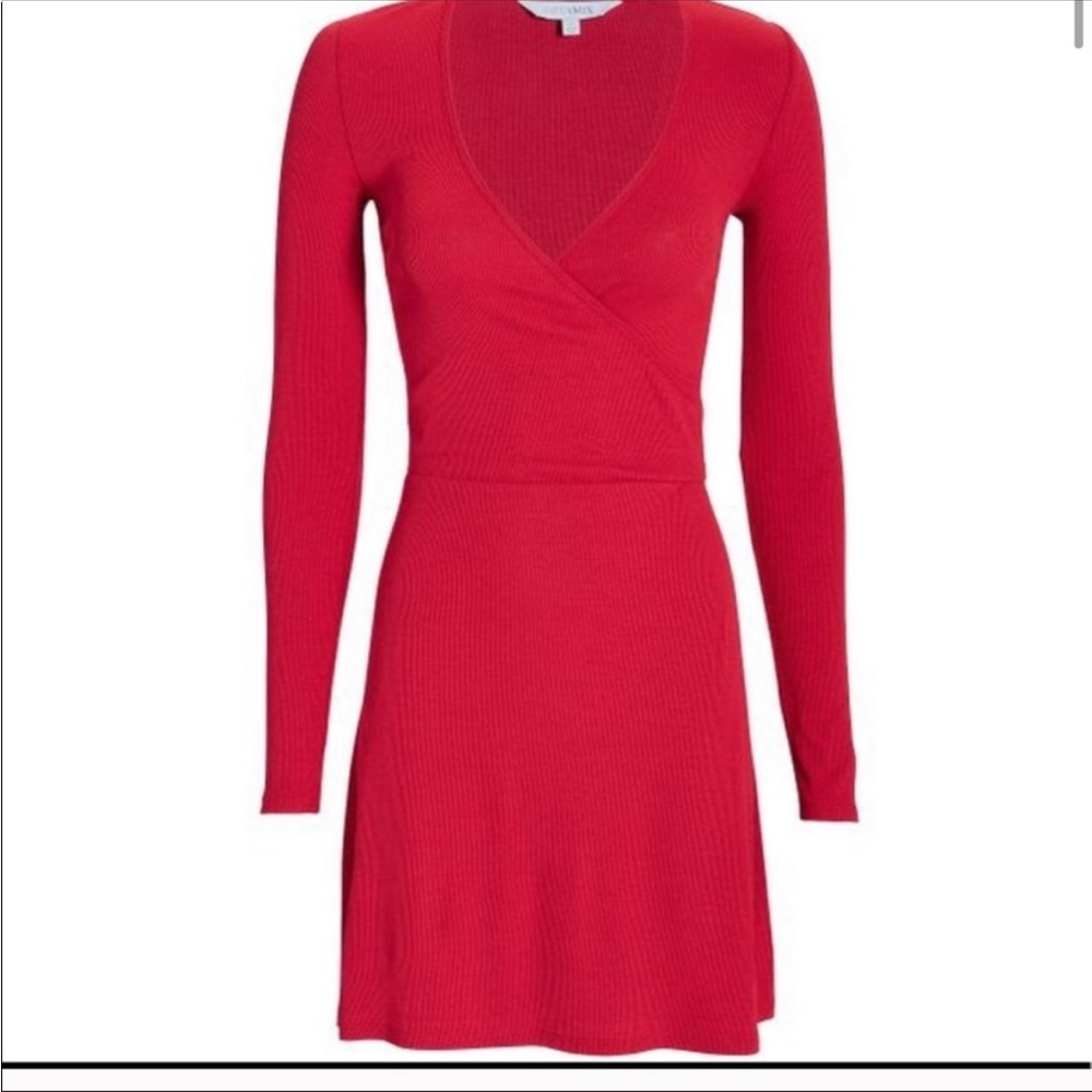 Intermix red Valentine’s Day dress